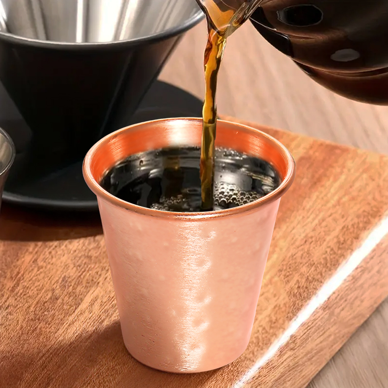 Set of 4/6 Copper Plating Beer - Copper Cocktail Mug ulasan dan harga